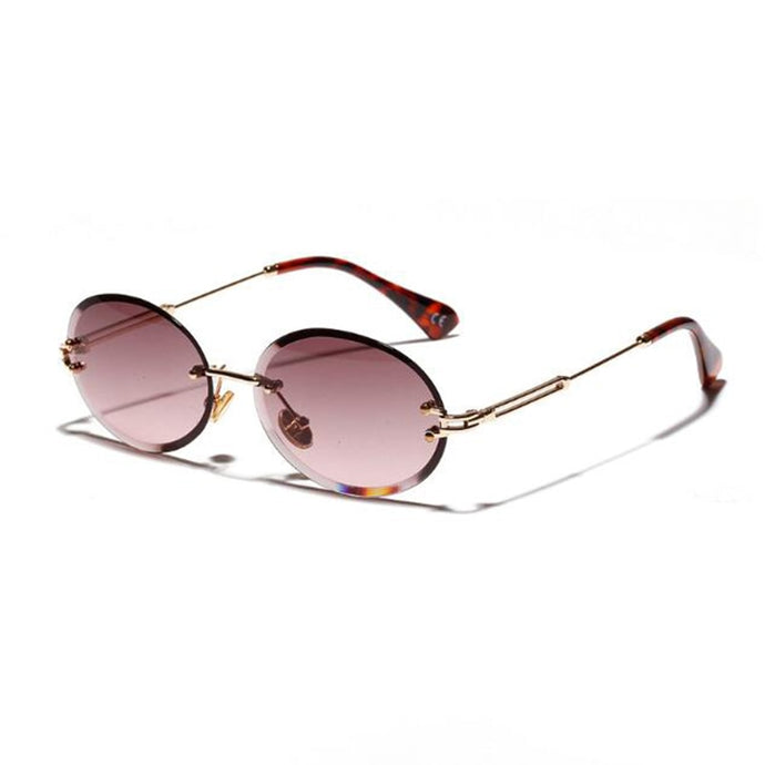 retro oval sunglasses