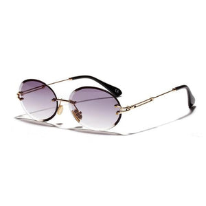 retro oval sunglasses